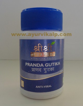 Sri Sri Ayurveda, PRANDA GUTIKA, 60 Tablets, Useful in Fevers and Rhinitis